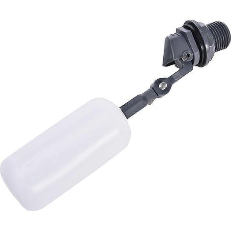Robinet à flotteur pour piscine, interrupteur à bille de 1/2 pouce pour réservoir de toilette avec flotteur