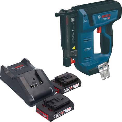 Chiodatrice a batteria Bosch GNH 18V-35 18 V 0,6 x 15 - 35 mm Brushless + 2 batterie da 2,0 Ah + caricabatterie (1/5)