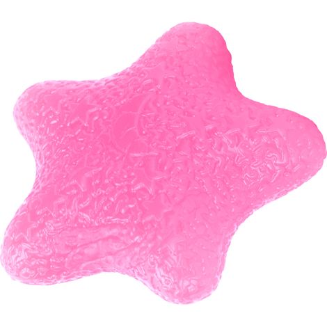 Balle anti-stress en forme d'étoile pour renforcement musculaire et récupération active - Rose (1/5)