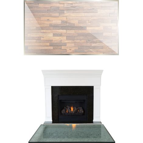 VIDRIO PARA CHIMENEA, BASE DE VIDRIO TEMPLADO GOAT, DIMENSIONES 52x35 TRANSPARENTE (1/5)