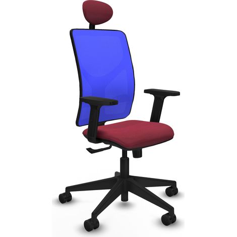 Silla piqueras y crespo Motilla negro soporte lumbar reposabrazos ajustables (1/2)