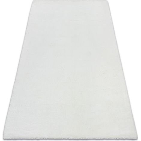 Carpet BUNNY white IMITATION OF RABBIT FUR white 180x270 cm