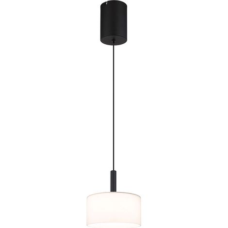 Hängelampe Pendelleuchte Esszimmerlampe LED Glas Alabasteroptik weiß CCT schwarz (1/5)