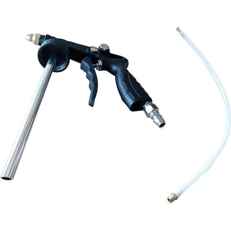 Pulvérisateur d'antigravillonnage à air comprimé, tuyaux de pulvérisation droits, pulvérisateur blindé portable pour voiture (1/5)