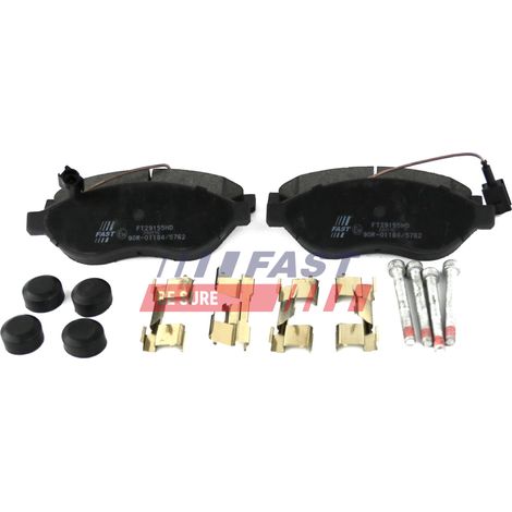 Pastiglie freno rapide FT29155HD anteriori con 2 sensori