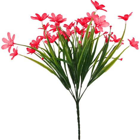 Plante Artificielle - Arbuste Vert Extérieur - Pour Jardin Terrasse Balcon - 1 Pièce (1/4)