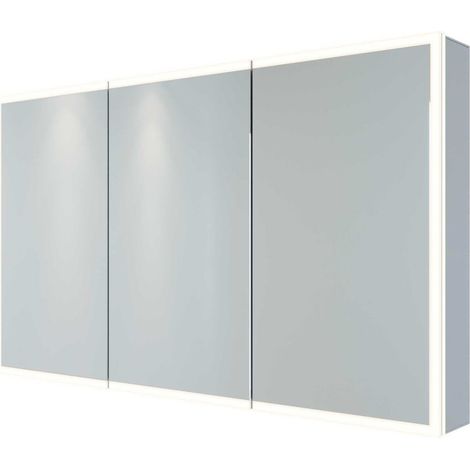 RAK Pisces 1200mm x 700mm Illuminated LED Mirrored Cabinet with Demister and Shaver Socket - RAKPSC5003 (1/5)