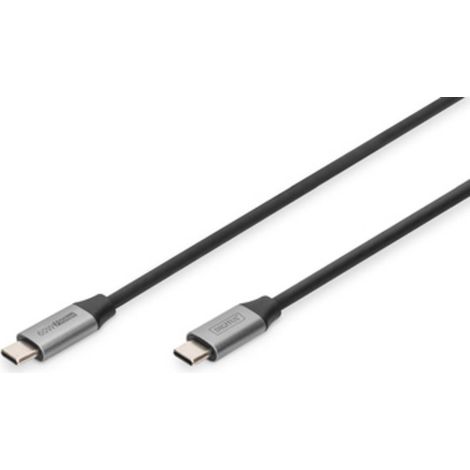 Digitus  Cavo USB USB 3.2 Gen1 (USB 3.0) USB-C®, Spina USB-C® 1 m Nero DB-300220-010-S (1/4)