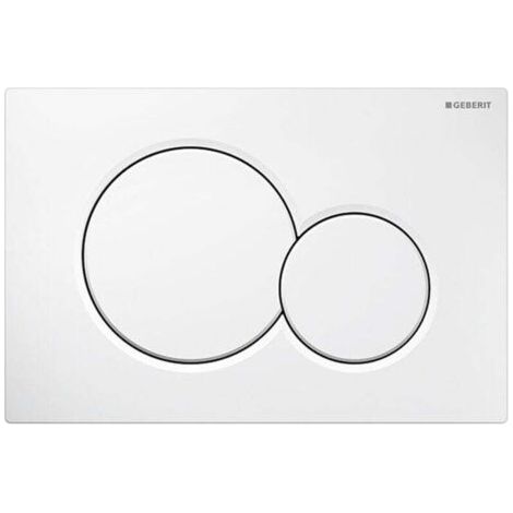 Plaque de déclenchement GEBERIT Sigma01 blanc-alpin (115.770.11.5) (1/2)