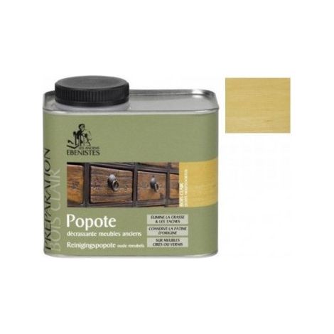 Die alten Tischler Reinigungsbehälter 450ml dunkles Holz - Die alten Tischler