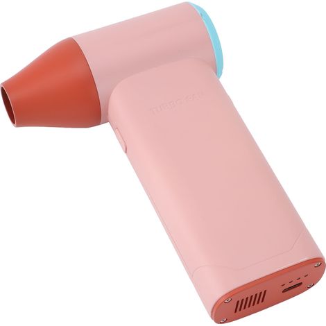 Pousse-Poussière Électrique 130000 Tr/Min Nettoyeur À Air Comprimé 3 Vitesses Réglables Soufflet Séchant Jet Pour Clavier PC Plein Air Voiture Maison Rose (1/5)