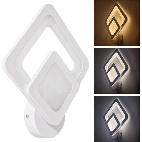 Applique LED da Parete Interno con Cambio Temperatura, 18W/22W 22 watt