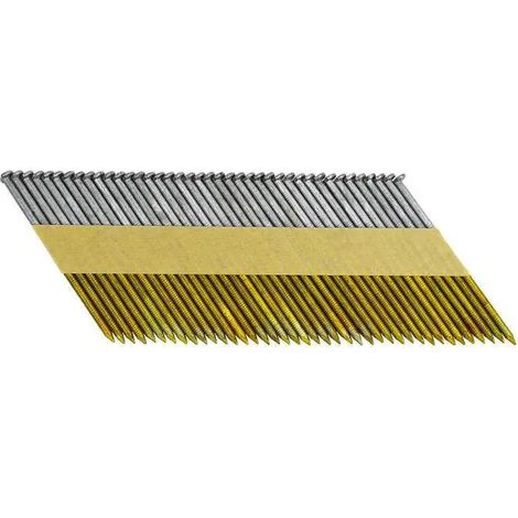 Pointes en bande 34° NORFIX galvanisée à chaud 40 µ minimum anneléetaille90 mm x 3.1