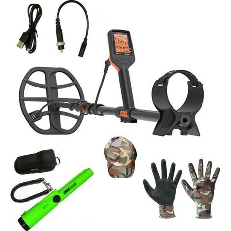 Quest Metal detector X10 IDmaxX frequenza 12Khz + Accessori Hunter pack