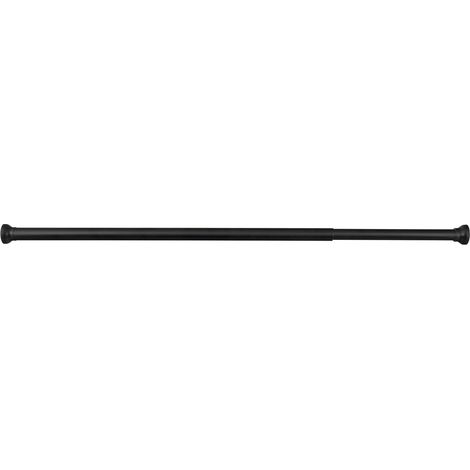 Rallonge télescopique 118-215cm, noire (1/2)
