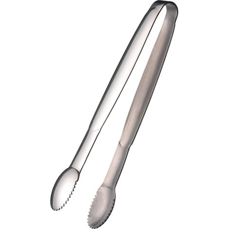 1 Pince à sucre, Acier inoxydable, Dents aiguisées, 10 cm, Pour thé et café (1/5)