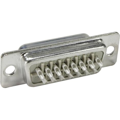 Embase SUB-D mâle 37 pôles HARTING 09672375604 180 ° fût à souder 1 pc(s) (1/3)