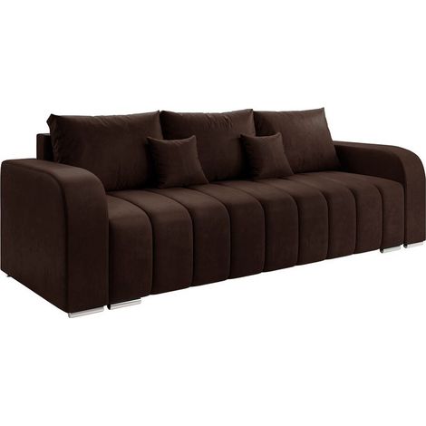 Sofá cama Muncie 106, Manila 04, Almacenaje, 0, 86x244x90cm
