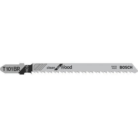 3x Lames de scie sauteuse T 101 BR Clean for Wood (1/5)