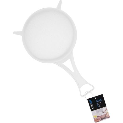 1 Passoire Nylon 22 cm, Maille Fine, Poignée Ergonomique, Crochet Suspension, Cuisine Quotidienne (1/4)