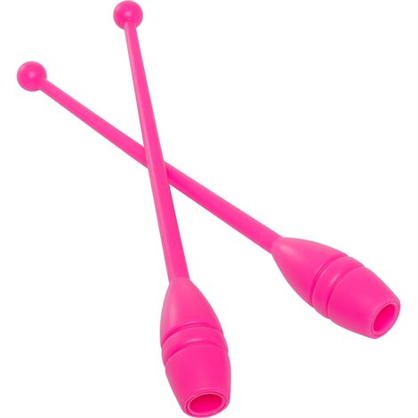 2 CLAVETTE GINNASTICA RITMICA 36CM NON AD INCASTRO (1/5)