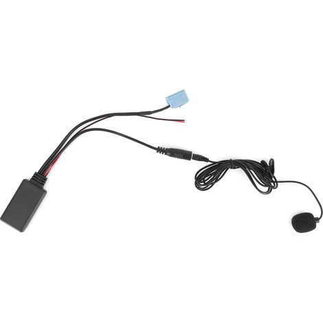 Adaptateur micro voiture 8Pin Bluetooth 5.0 câble AUX audio musique accessoire lecteur (1/5)