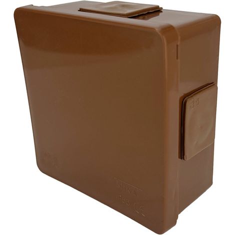 Boîte de dérivation en saillie 86x86x40mm IP55  4 passe-fils en caoutchouc clipsables blanc EDO777906 VP-01 EDO Technic (1/5)