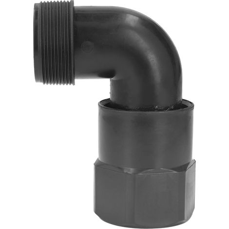 Gomito per tubo da giardino a 90° – plastica – rotazione a 360° – adattatore G2 – per prato (1/5)
