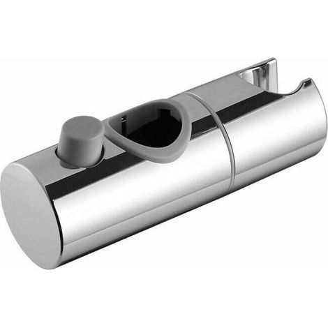 [JAMAIS UTILISÉ] Support de douche, ABS réglable en hauteur, support de pomme de douche pour s'adapter à une tringle de douche ronde standard de 22 mm (1/4)