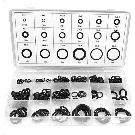Joint torique assortiment Joint d'Étanchéité Joints Toriques Universel Assortiment 225 pcs
