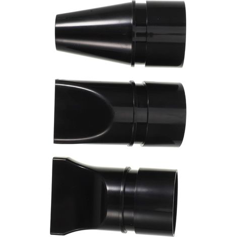 3 Pièces Blow Dryer Nozzle Attachments Lightweight Plastic Concentrator Tips For Precise Styling Salon And Home Use Travel-friendly Hair Dryer Accessories