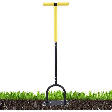 Aerador De Gramado - Ferramenta De Aeração Com Pontas Para Jardim  Escarificador Com Cabo Em T (1/5)