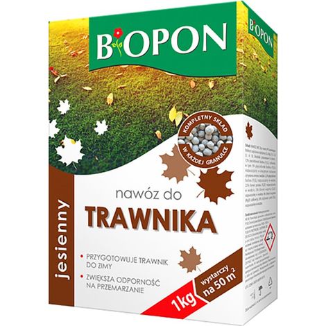 Fertilizzante autunnale BROS Biopon: prato sano per l'inverno