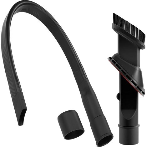 2 Pièces Suceur Plat Flexible pour Aspirateur, 62.5cm Suceur Plat Long et Flexible, Avec Raccord 32/35 mm, Embout Suceur Flexible, Pour le Nettoyage Sous Les Meubles Et Les Sièges De Voiture (1/5)