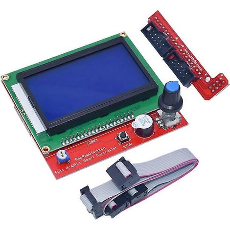 3D-Druckerzubehör LCD-Bildschirm 2004 Steuermodul 12864 3D-Druckdisplay-12864 (1/4)
