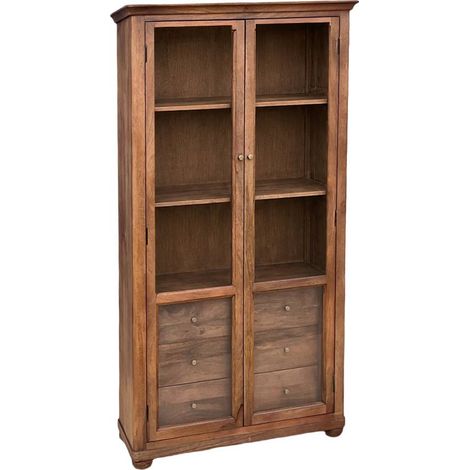 Vitrine en bois recyclé Arno (1/5)