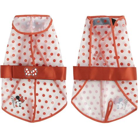 Impermeabile per Cani Minnie Mouse Rosso L (1/5)