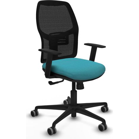 Silla de oficina piqueras y crespo Alfera negro soporte lumbar ajustable (1/2)