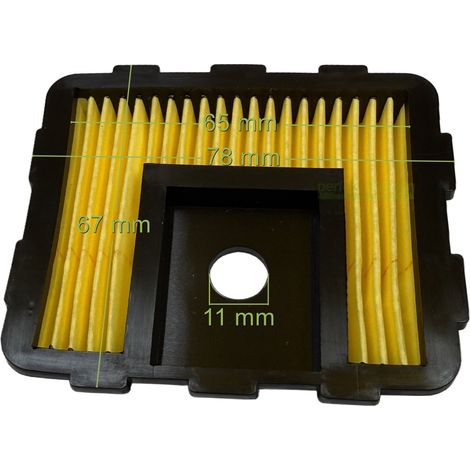 filtre à air pour débroussailleuse Castelgarden XB 242 253 D F Mountfield EP 320 420 G / 118804547/0 (1/3)