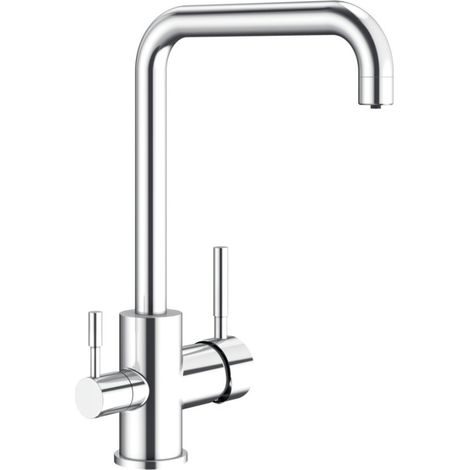 GENEBRE 65702 18 45 66 TAU Grifo Monomando Fregadero 3 Vías Cold Start Cromo - ref: 65702 18 45 66 (1/3)
