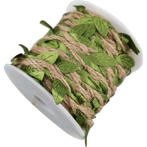 Corde décorative en jute naturelle GARVALON faite main motif (1/5)