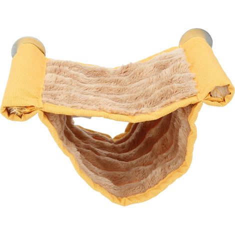 Hamac chauffant pour cochon d'Inde, nid douillet pour hamster, souris et hérisson - Maison et jouet pour cage (1/5)