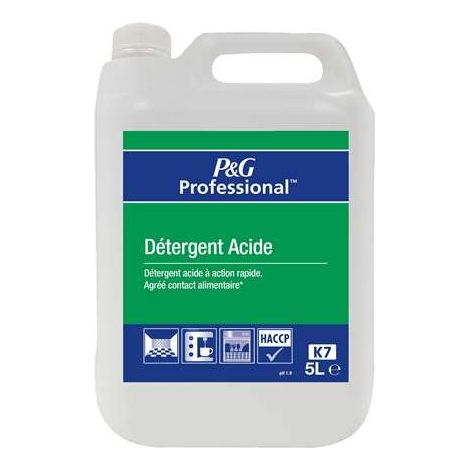 Detregent Détartrant acide action rapide - Lot de 3 Colis de 2 Bidons de 5L - Procter & Gamble France