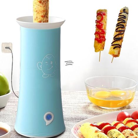 Appareil électrique pour rouleaux de printemps, revêtement antiadhésif, cuiseur à saucisses et hot-dogs avec poussoir à huile, levée automatique pour un petit-déjeuner rapide, temps de cuisson de 6 mi (1/5)