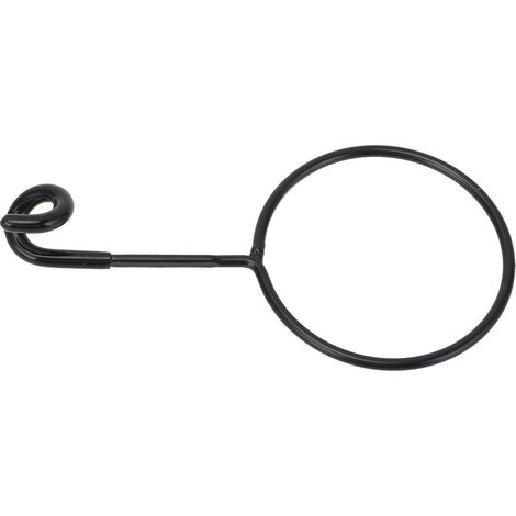 Staffa di supporto per palo di illuminazione, staffa di montaggio portatile in lega di alluminio per asta da 12 mm, attacco con diametro interno di 75 mm (2,95 pollici). (1/5)