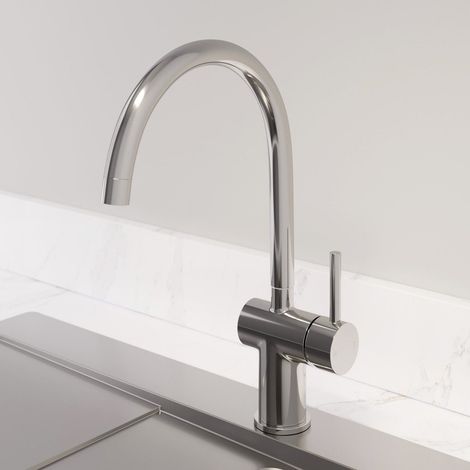 Cascade Curved Swivel Spout Chrome (1/5)