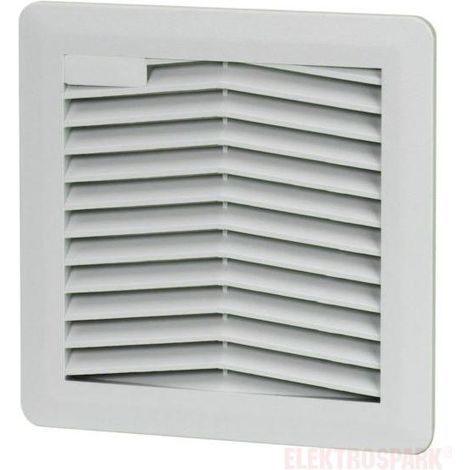 Rejilla de ventilación Hager fl220z cuadrada IP54 150x150 mm