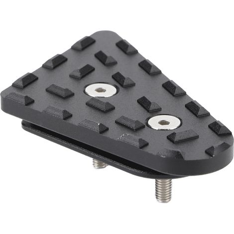 Verlängertes Hinterradbremspedal für R1200GS und R1250GS ADV, CNC-gefräste Aluminiumverlängerung, vergrößerter schwarzer Bremsbelag (1/5)