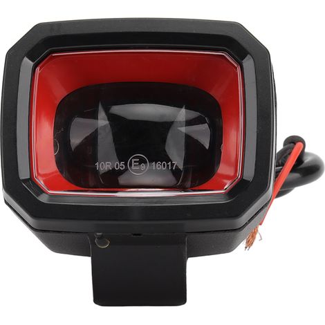 Feu de sécurité pour chariot élévateur, lampe de signalisation LED haute luminosité 6000K, alliage d'aluminium, rouge, 12 V CC (1/5)