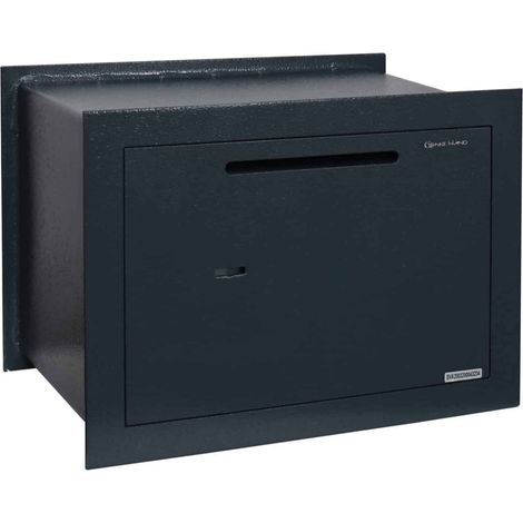 Genie Hand  Cassaforte Meccanica di Deposito a Muro Invisibile Piccola Cassetta di Sicurezza con Chiave e Serratura a Doppia Mappa Casseforti per Soldi